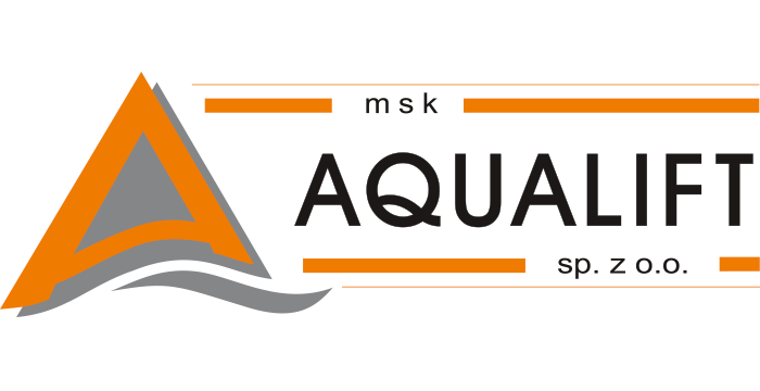 Logo Miejskiej Spółki Komunalnej AQUALIFT Spółka z o.o. w Międzychodzie