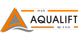 Logo Miejskiej Spółki Komunalnej AQUALIFT Spółka z o.o. w Międzychodzie